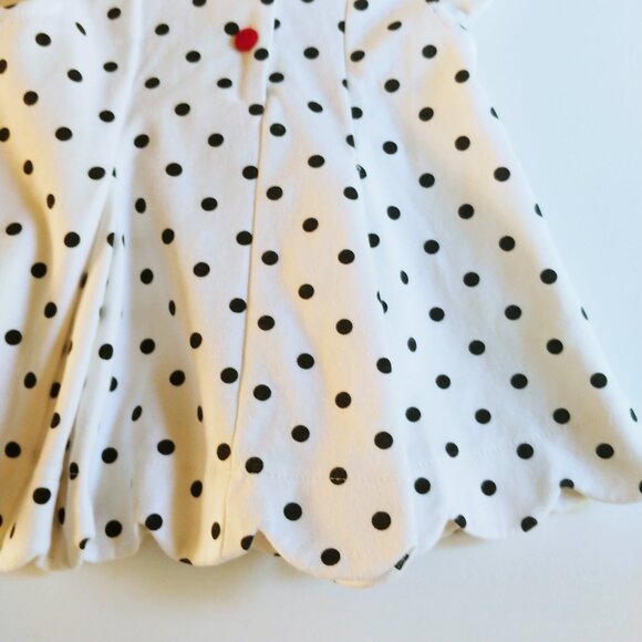 Maggie & Zoe Short-Sleeved Polka-Dot Dress 12 months - Picture 6 of 10